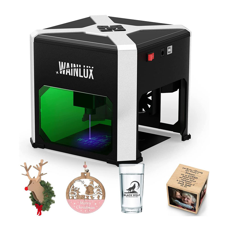 Industrial Laser Printing Machine - Wainlux เลเซอร์แกะสลัก K6 3000Mw CNC Bluetooth