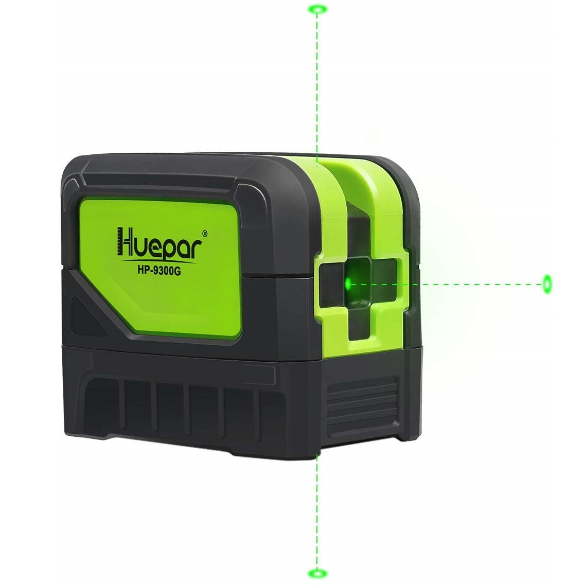 Industrial Laser Measurement - Huepar เลเซอร์3จุด9300ก. ปรับระดับด้วยตัวเองเลเซอร์แสงสีเขียวพร้อมจุดลูกดิ่งสำหรับการบัดกรีและการอ้างอิงตำแหน่ง