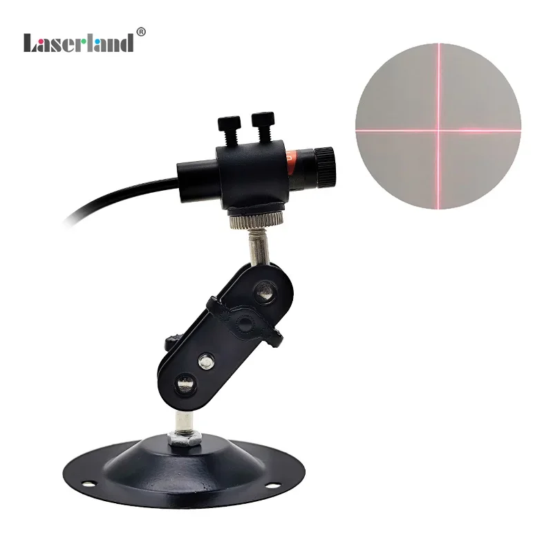 Industrial Laser Line Module - 12mm 5mW 50mW Cross Red Laser