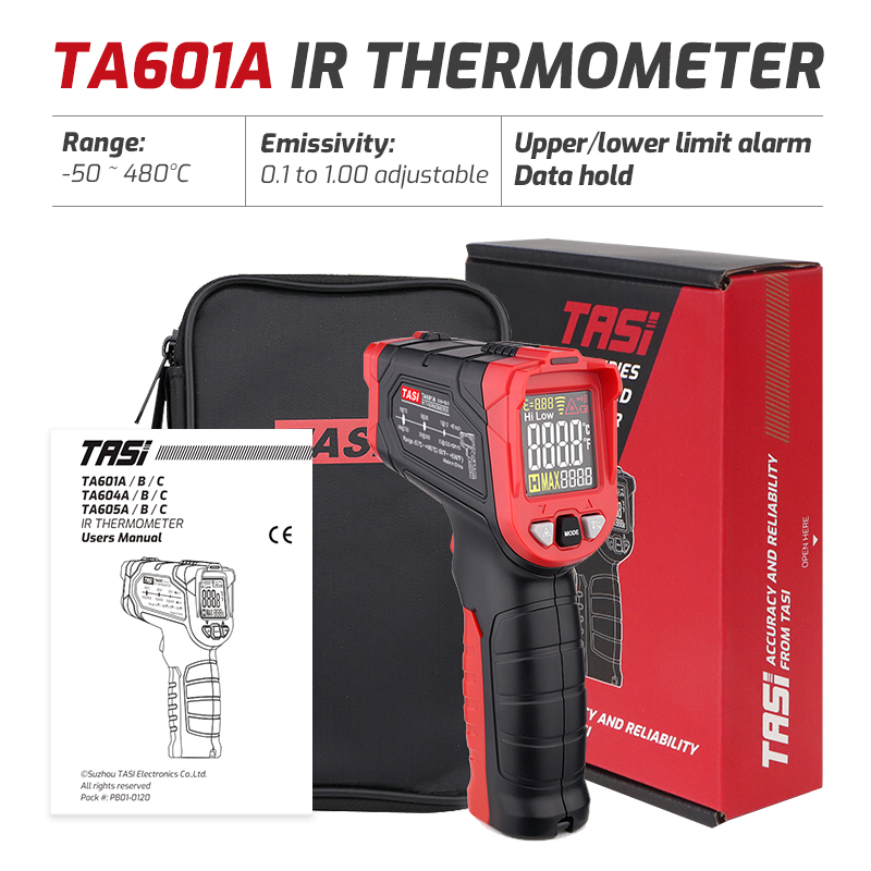 Industrial Laser Measurement - TA601A TA601B TA601C เครื่องวัดอุณหภูมิอินฟราเรด เลเซอร์ IR