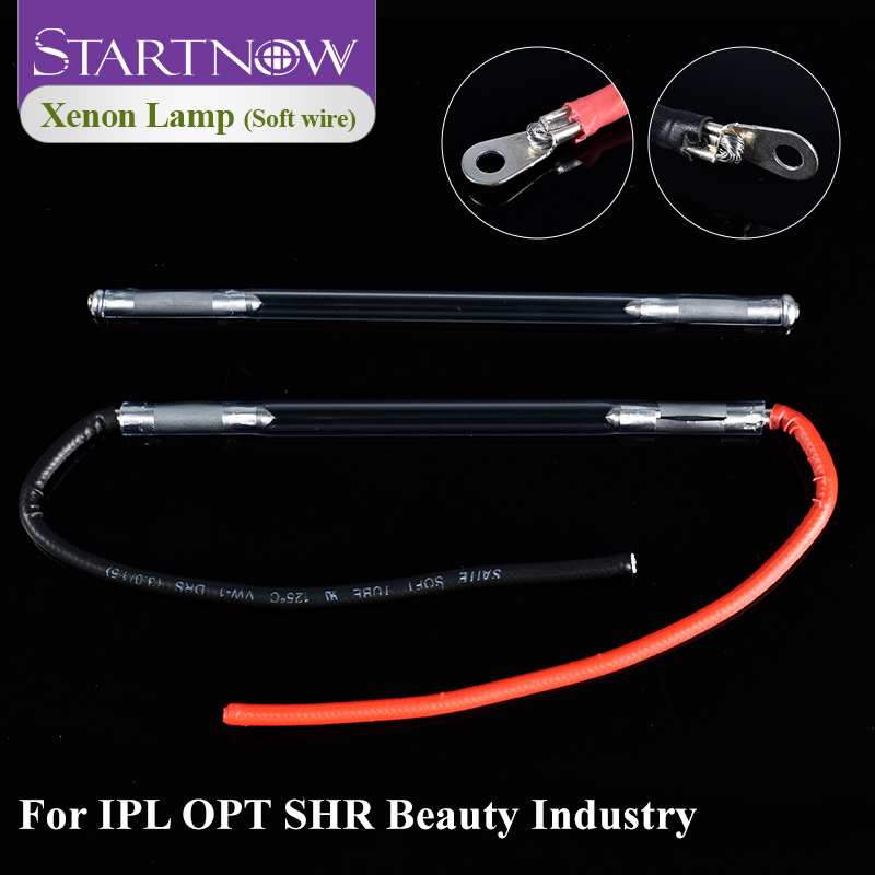 Industrial Laser Welder - หลอดไฟซีนอนแบบนิ่ม Startnow หลอดไฟซีนอนแบบพัลส์ อะไหล่ทดแทนสำหรับเครื่องเลเซอร์ YAG สำหรับงานเชื่อม