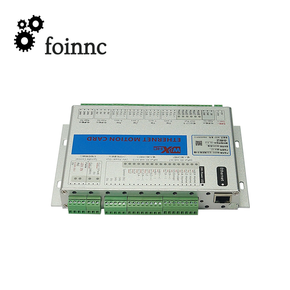 Breakout Board Mach3 - บอร์ดวงจรควบคุมการเคลื่อนไหวแบบ3/4แกน MKX-ET 2000กิโลเฮิร์ตซ์บอร์ดอีเธอร์เน็ต CNC Mach3