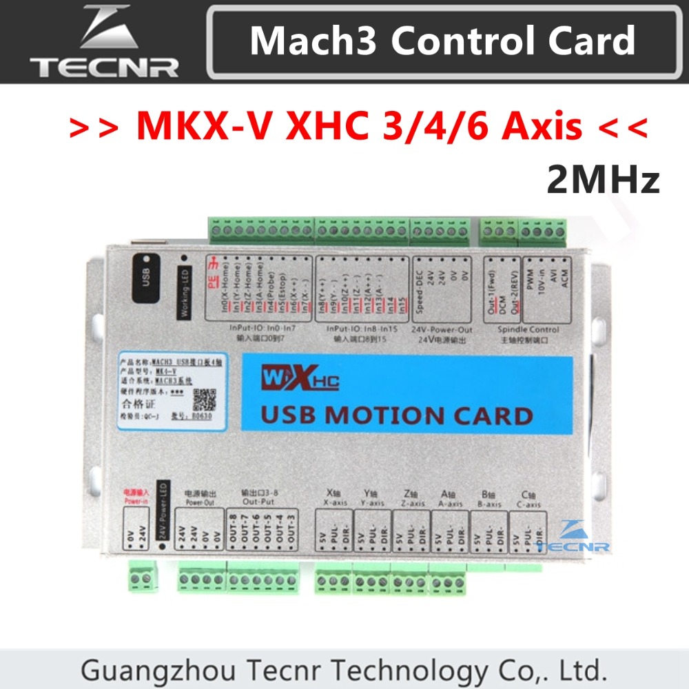 Breakout Board Mach3 - Xhc บอร์ดฝ่าวงล้อม USB Mach3 MKX-V 3