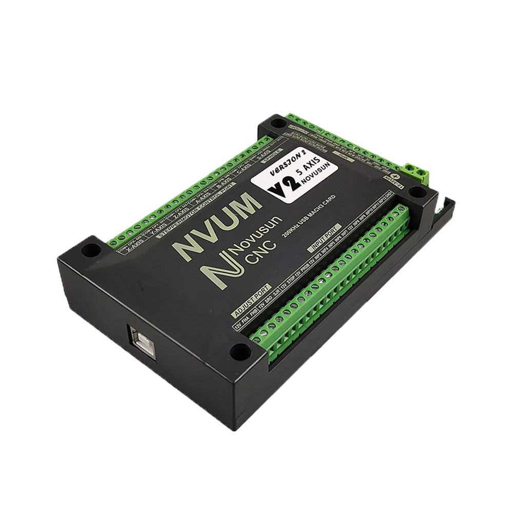 Breakout Board Mach3 - การ์ดควบคุมการเคลื่อนที่ NVUM Mach3 USB 200KHz สำหรับเครื่อง