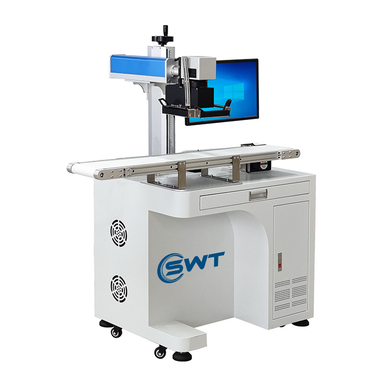 Industrial Laser Printing Machine - เครื่องพิมพ์เลเซอร์ยูวีอุตสาหกรรม ระบบระบุตำแหน่งอัตโนมัติด้วยกล้อง CCD รองรับรูปแบบกราฟิก DXF BMP