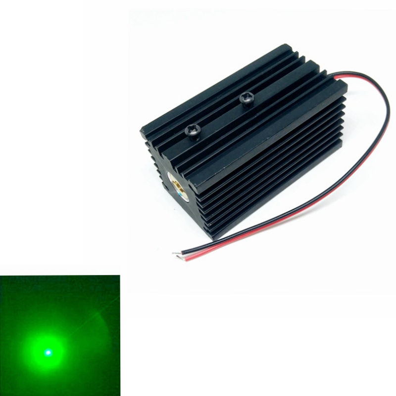 Industrial Laser Line Module - โมดูลเลเซอร์ไดโอดสีเขียว LAB Industrial 532nm 10mw 5VDC