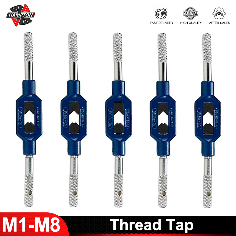 Cnc Router Bit - HAMPTON M1-M8 ประแจเกลียวปรับ Hand Tap Taps