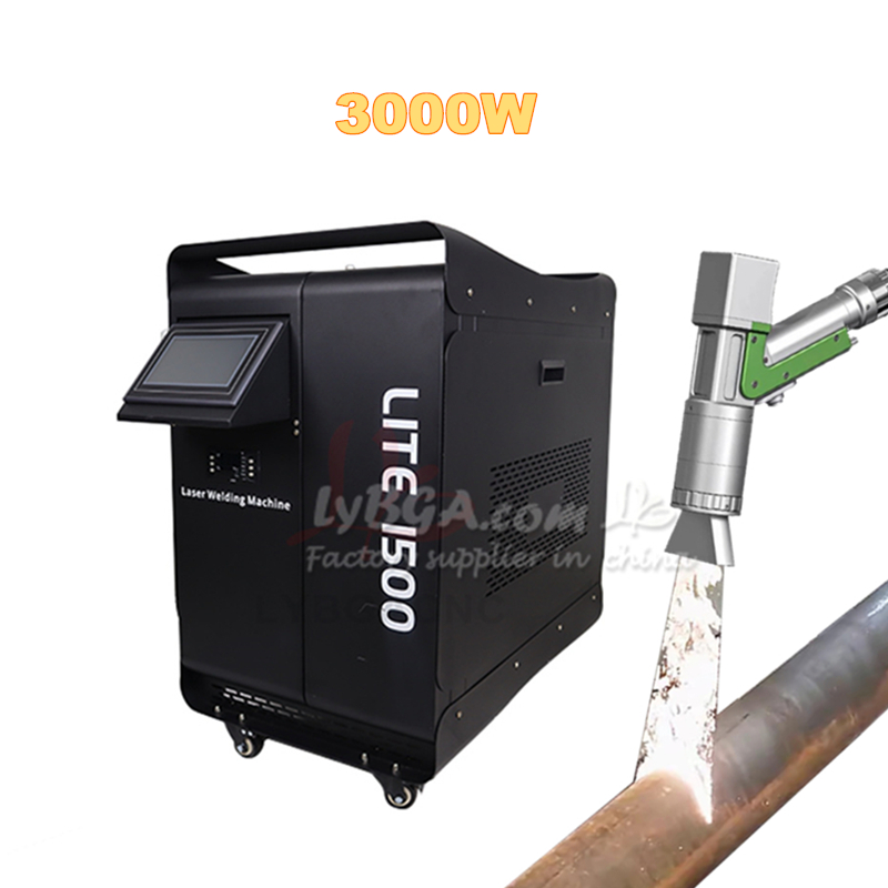 Industrial Laser Rust Removal Machine - เครื่องกำจัดสนิมด้วยไฟเบอร์เลเซอร์ 1500W 2000W 3000W สำหรับทำความสะอาด กำจัดคราบน้ำมัน