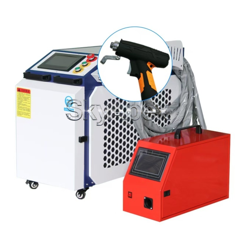 Industrial Laser Welding Iron - เครื่องเชื่อมเลเซอร์แบบมือถือสำหรับงานอุตสาหกรรม เครื่องเชื่อมเลเซอร์อัตโนมัติ ความแม่นยำสูง อุปกรณ์เชื่อมเหล็กกล้าไร้สนิม เหล็ก และอะลูมิเนียม