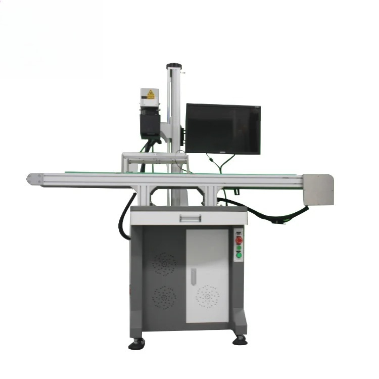 Industrial Laser Printing Machine - เครื่องพิมพ์เลเซอร์ยูวีอุตสาหกรรมพร้อมกล้อง CCD ระบบระบุตำแหน่งอัตโนมัติด้วยภาพ