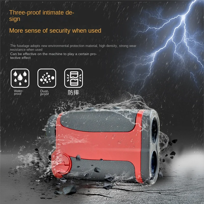 Industrial Use Of Laser - เครื่องวัดระยะเลเซอร์อุตสาหกรรมความแม่นยำสูง 1800 เมตร พร้อมฟังก์ชั่นวัดความสูงและไม้บรรทัดอิเล็กทรอนิกส์ สำหรับกอล์ฟและการใช้งานกลางแจ้ง