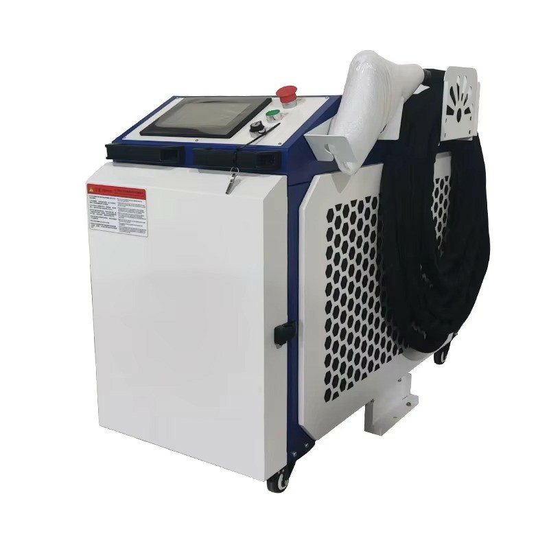 Industrial Laser Welding Iron - เครื่องเชื่อมไฟเบอร์เลเซอร์แบบมือถือเกรดอุตสาหกรรม สำหรับเชื่อมโลหะแผ่นเหล็ก แผ่นอะลูมิเนียมอัลลอยด์ แผ่นเหล็กชุบสังกะสี และสแตนเลส