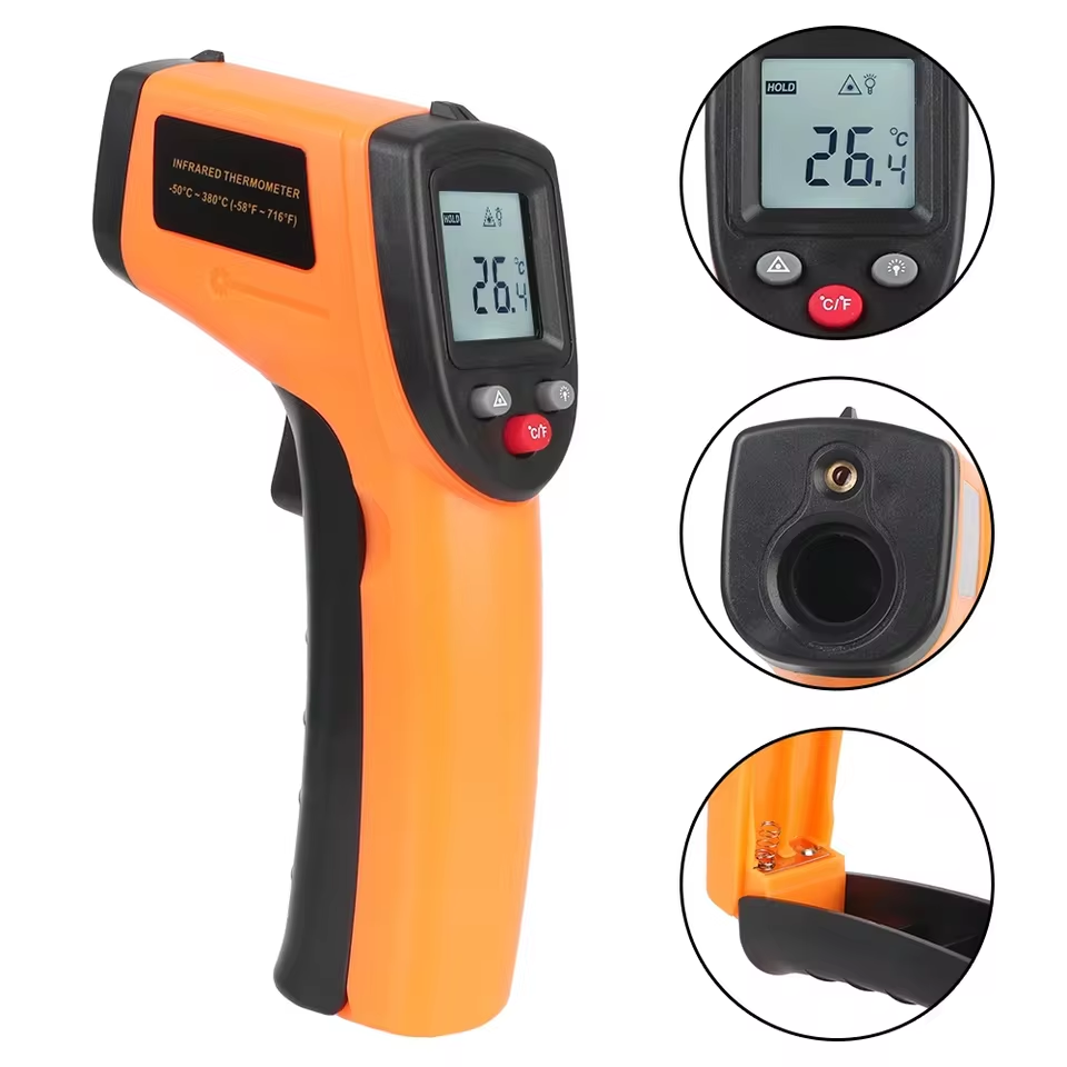 Industrial Laser Temperature - ใหม่ T600 T600A เครื่องวัดอุณหภูมิอินฟราเรดแบบดิจิตอล -58 °