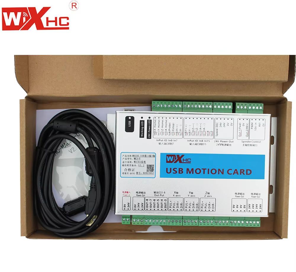 Breakout Board Mach3 - XHC 2000KHZ Mach3 3/4/6 แกน USB