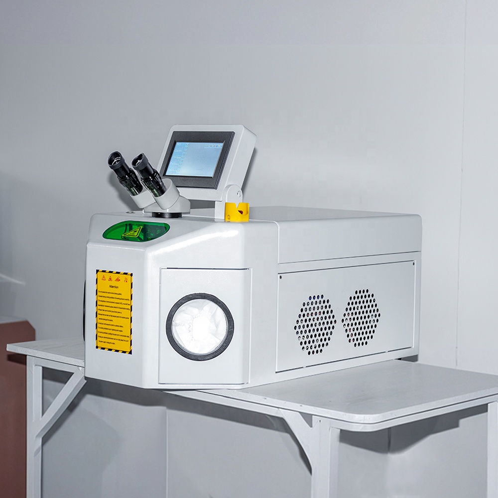 Industrial Yag Laser - เครื่องเชื่อมเลเซอร์ YAG ขนาดเล็ก 200 วัตต์ สำหรับงานซ่อมแซมเครื่องประดับทองและเงิน
