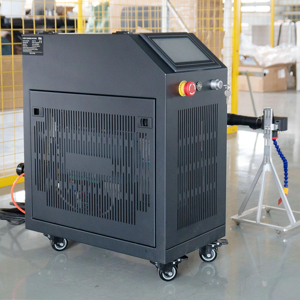 Industrial Laser Rust Removal Machine - เครื่องทำความสะอาดด้วยเลเซอร์แบบพัลส์สำหรับทำความสะอาดพื้นผิวอุตสาหกรรม กำจัดสนิม และลอกสี