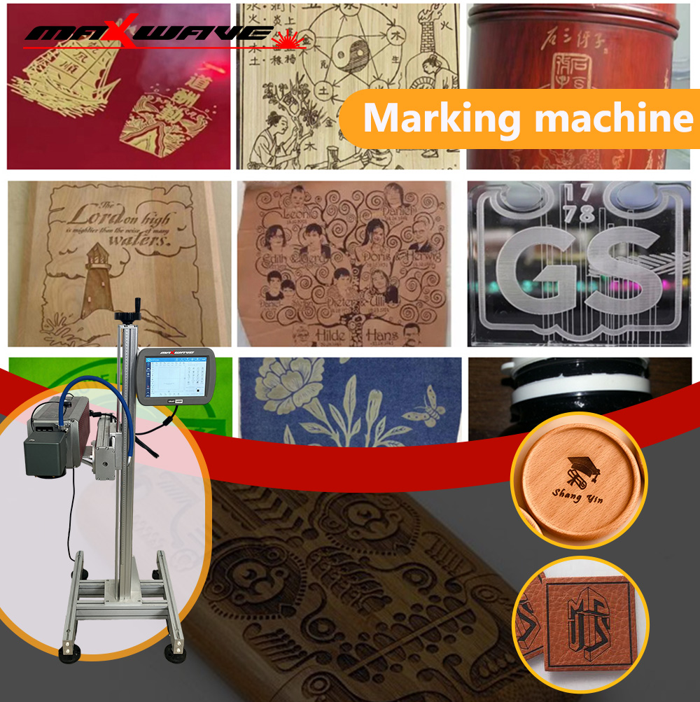 Industrial Laser Printing Machine - เครื่องเลเซอร์มาร์กกิ้ง CO2 อเนกประสงค์ พร้อมช่วงการแกะสลักที่ปรับแต่งได้ เหมาะสำหรับอุตสาหกรรมการพิมพ์อุปกรณ์อิเล็กทรอนิกส์