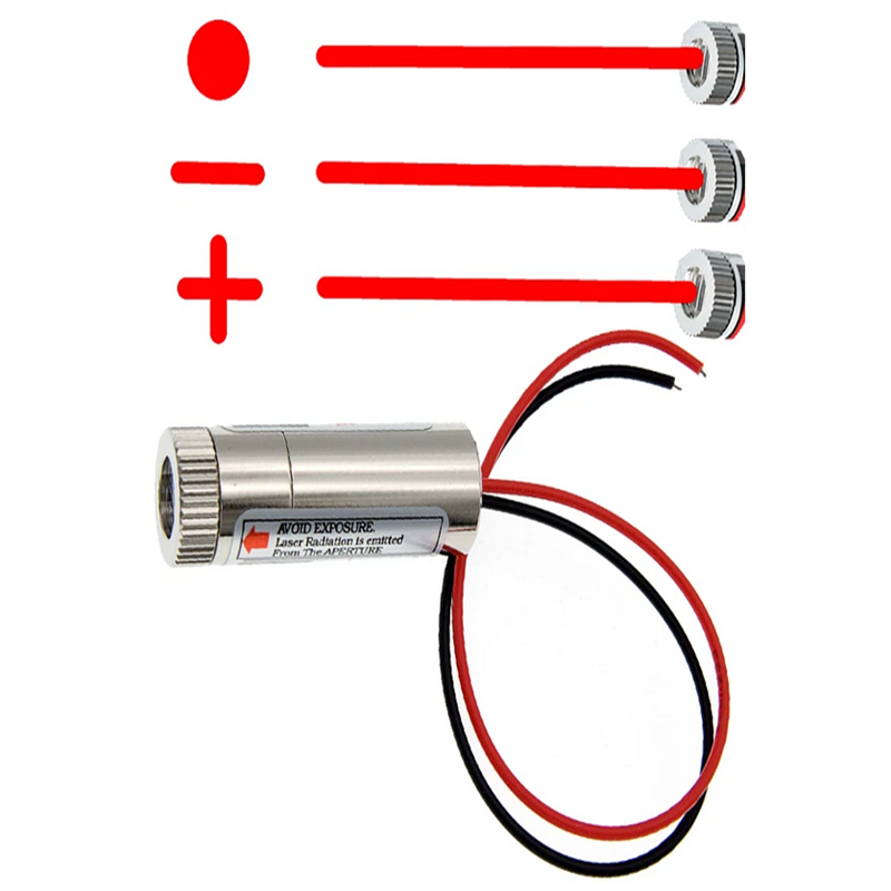650nm 5mW สีแดงจุด/เส้น/ข้ามเล - Industrial Laser Line Module บทวิจารณ์และราคา