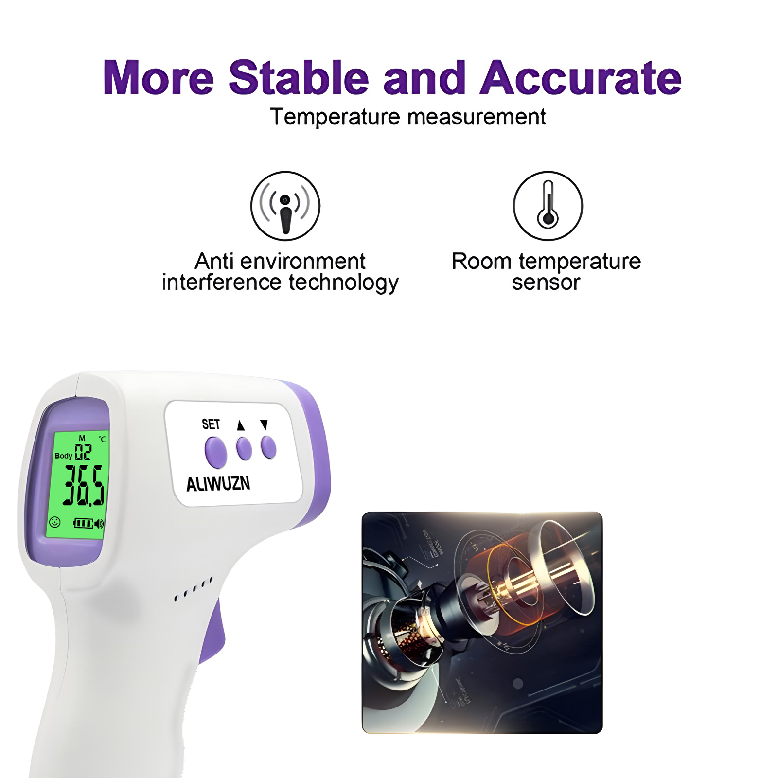 เครื่องวัดอุณหภูมิอินฟราเรดไข้ - Industrial Laser Temperature บทวิจารณ์และราคา