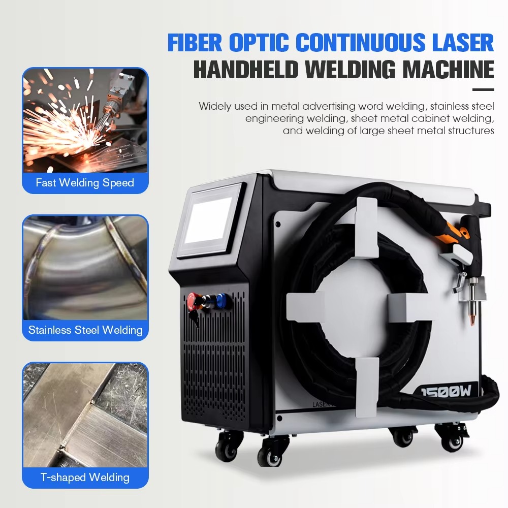 เครื่องเชื่อมเลเซอร์แบบพกพาขนา - Industrial Use Of Laser บทวิจารณ์และราคา