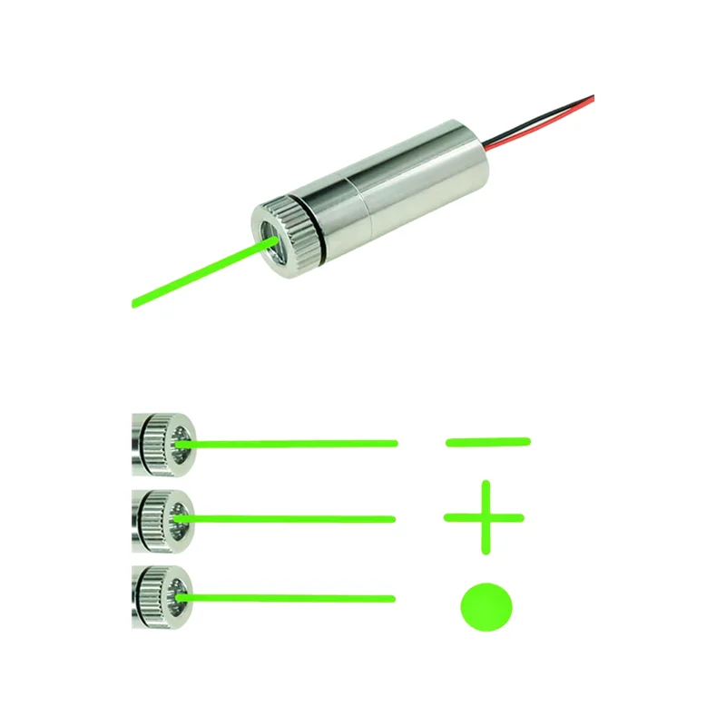 โมดูลเลเซอร์เส้นจุดสีเขียว 520 - Industrial Laser Line Module บทวิจารณ์และราคา