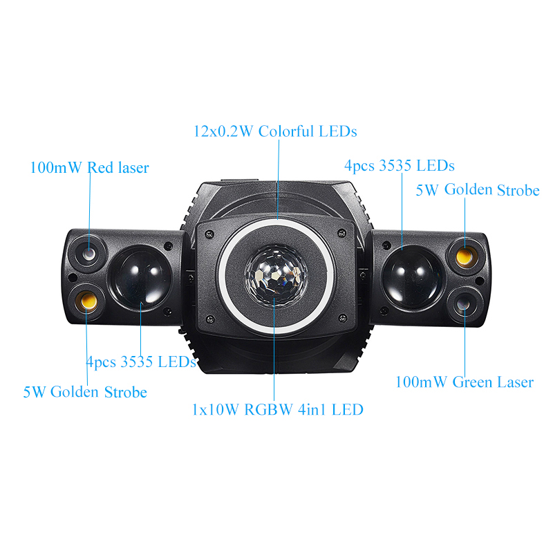 ไฟเลเซอร์ DMX สีสันสดใส ไฟสโตร - Laser Power Supply 60W บทวิจารณ์และราคา