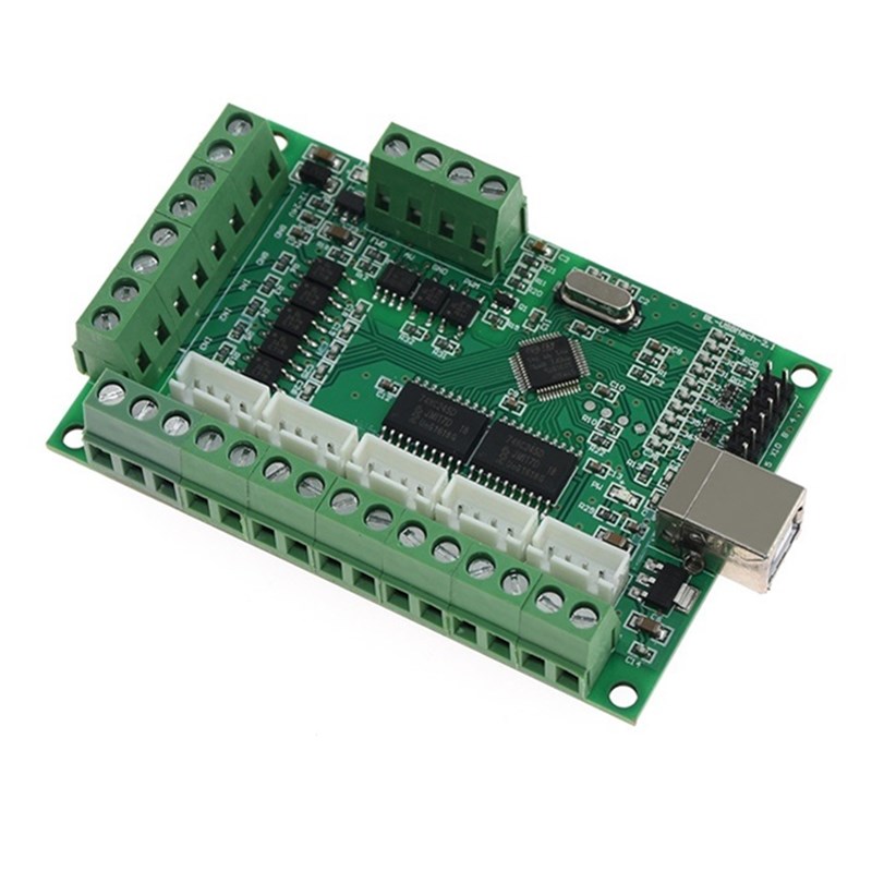 บอร์ดควบคุมมอเตอร์ 5 แกน Mach3 - Breakout Board Mach3 บทวิจารณ์และราคา