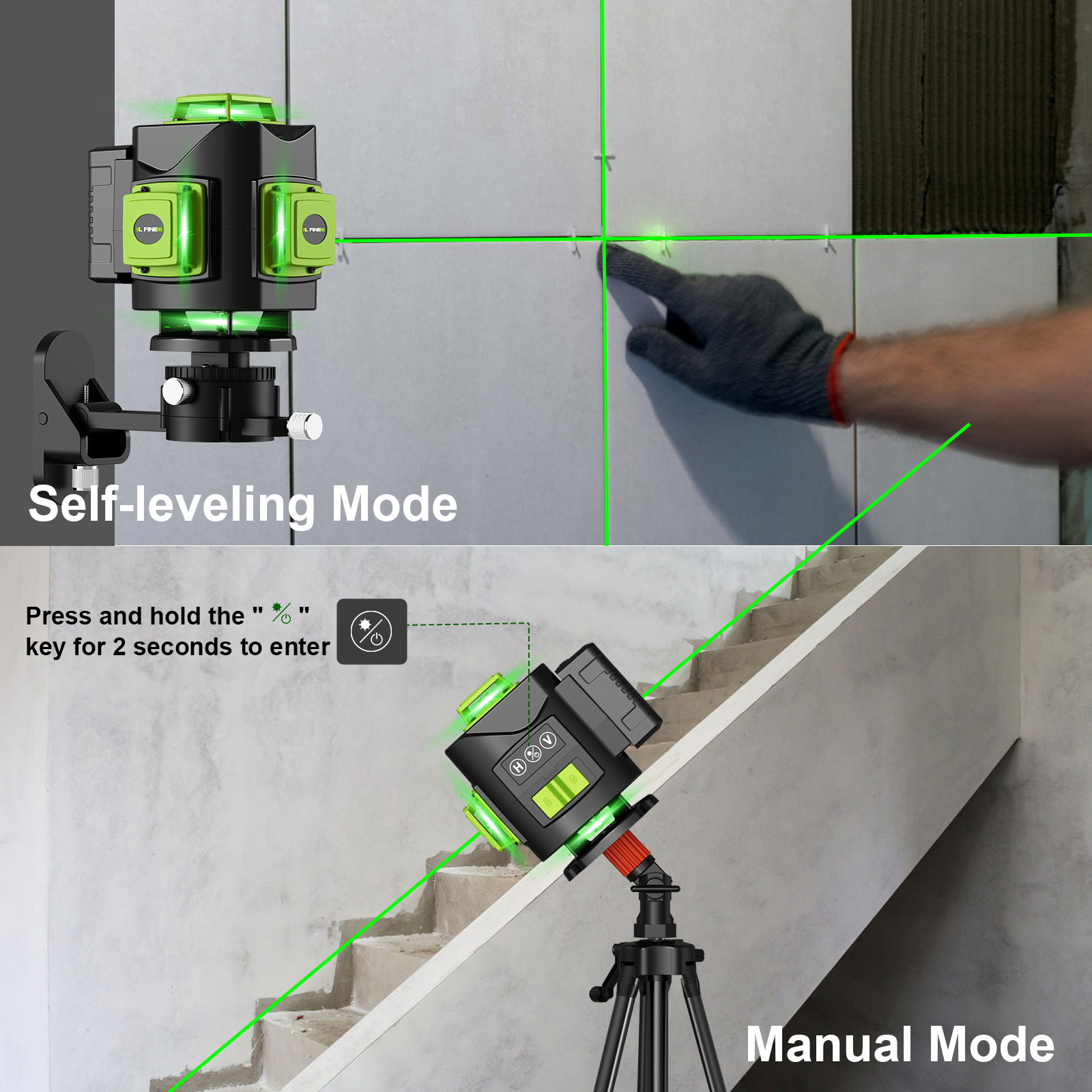 LFINE Nivel เลเซอร์ชุด 4D 16 เ - Industrial Laser Measurement บทวิจารณ์และราคา