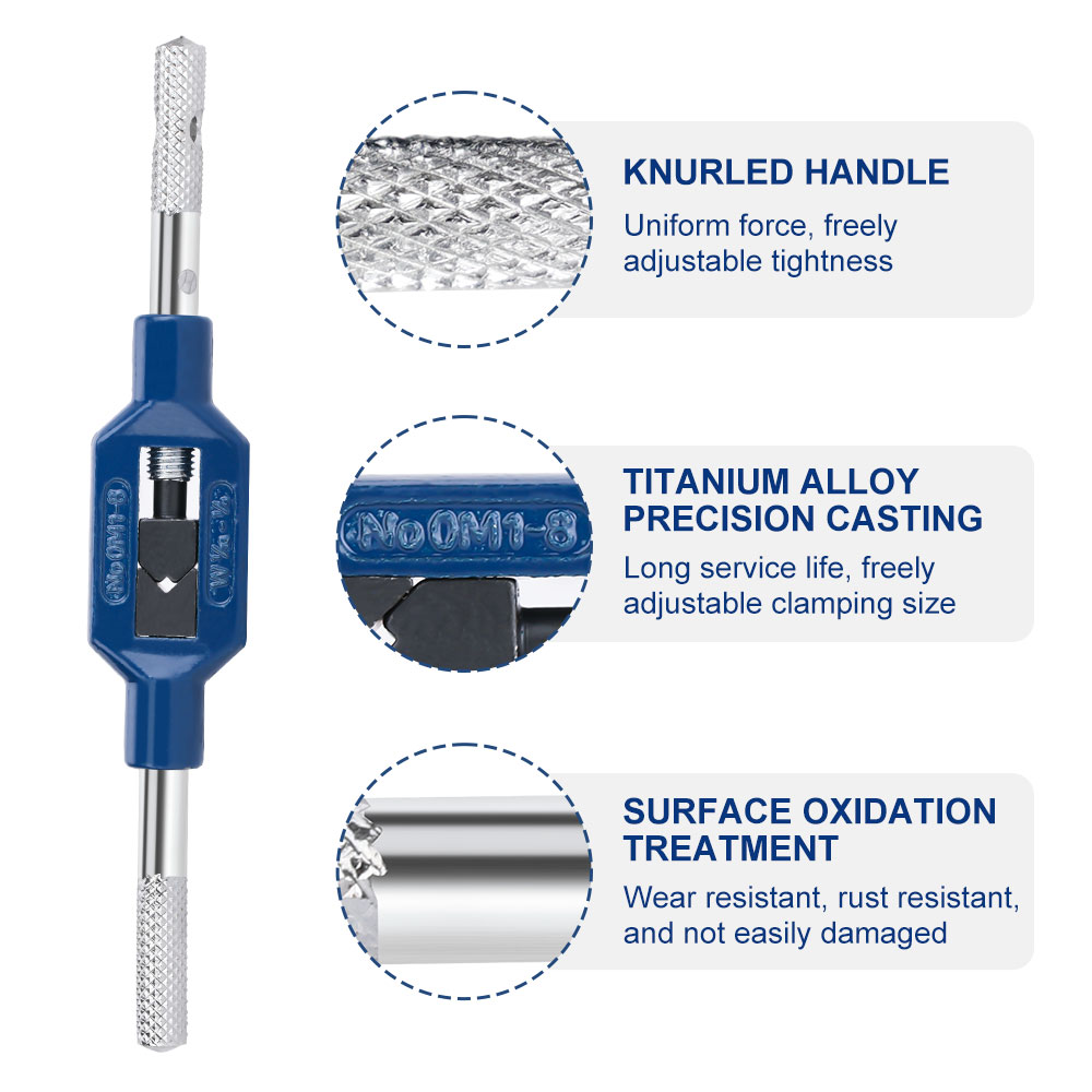 HAMPTON M1-M8 ประแจเกลียวปรับ  - Cnc Router Bit บทวิจารณ์และราคา