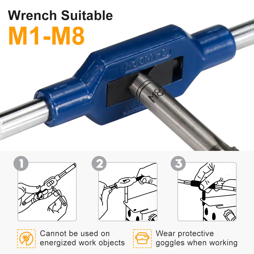 HAMPTON M1-M8 ประแจเกลียวปรับ  - Cnc Router Bit บทวิจารณ์และราคา
