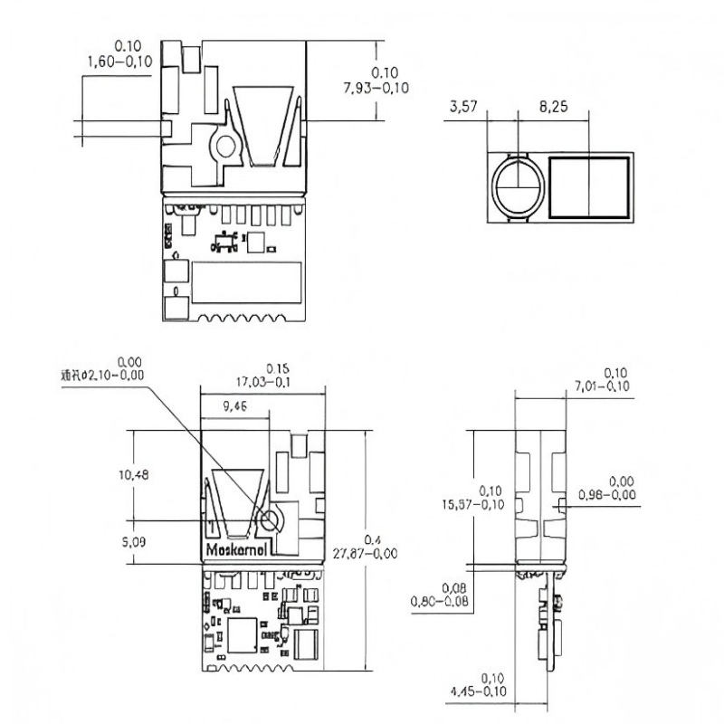 โมดูลวัดระยะทางด้วยเลเซอร์สำหร - Industrial Laser Measurement บทวิจารณ์และราคา