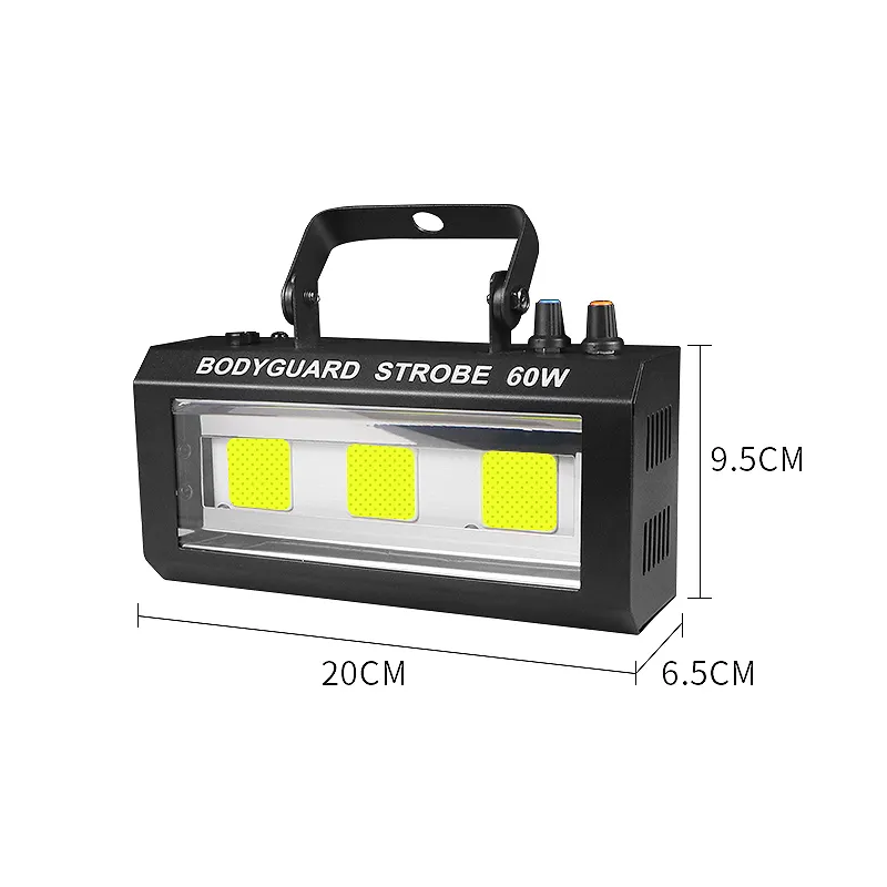 ไฟแฟลช LED 60W ไฟสโตรบ ไฟดิสโก - Laser Power Supply 60W บทวิจารณ์และราคา