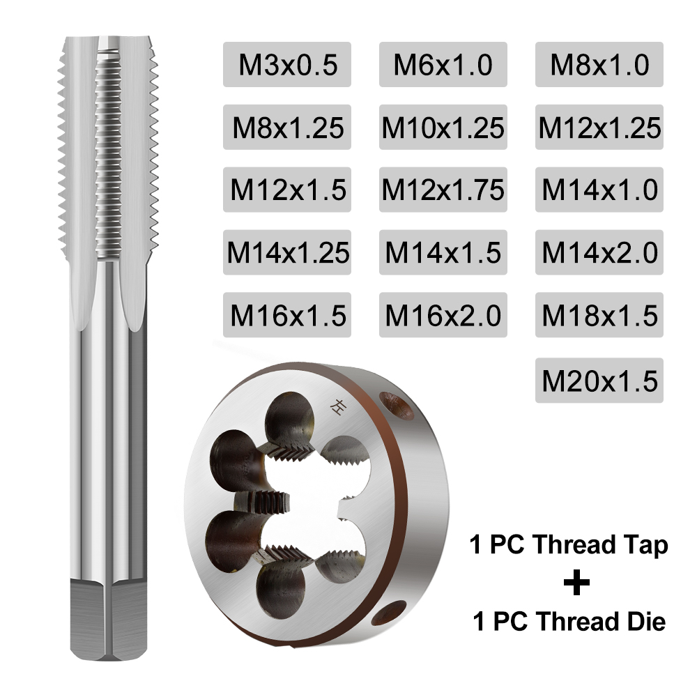 2pcs ซ้าย TAP TURN TAP และ Die - Cnc Router Bit บทวิจารณ์และราคา