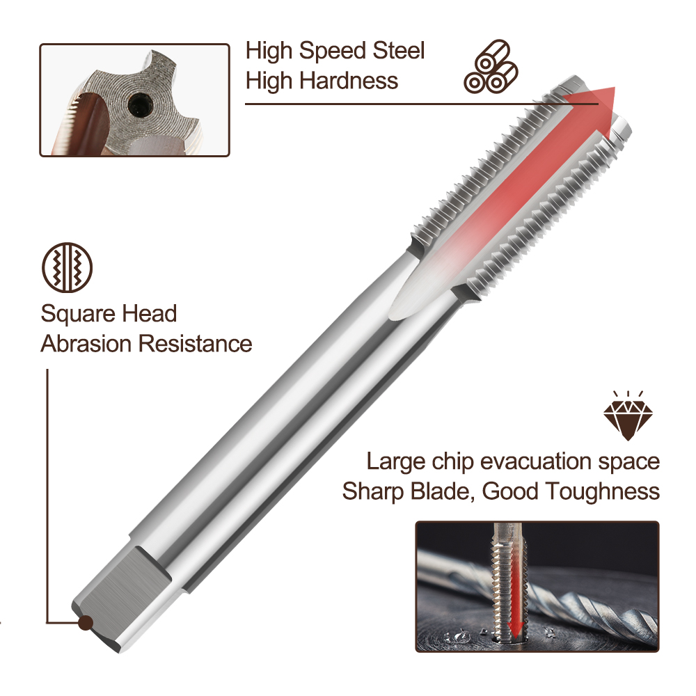 2pcs ซ้าย TAP TURN TAP และ Die - Cnc Router Bit บทวิจารณ์และราคา
