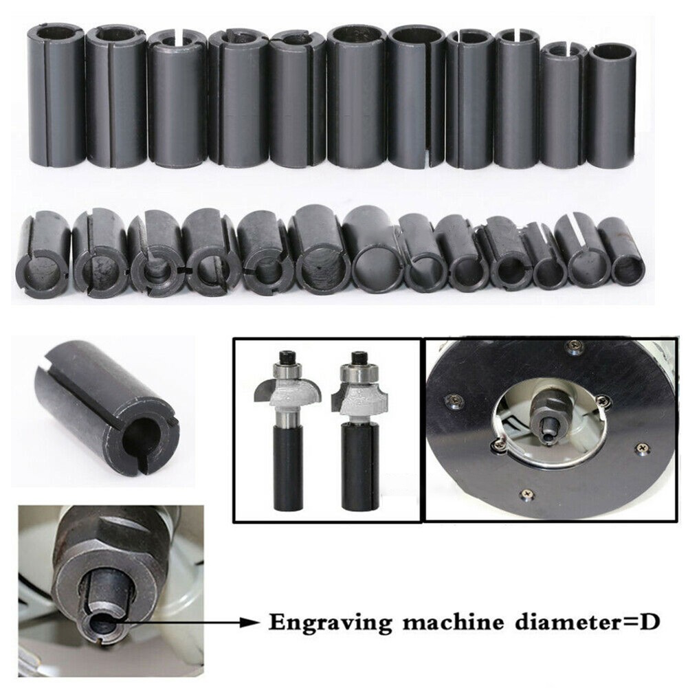 Router Bit Adapter Collet 6 6. - Cnc Router Bit บทวิจารณ์และราคา