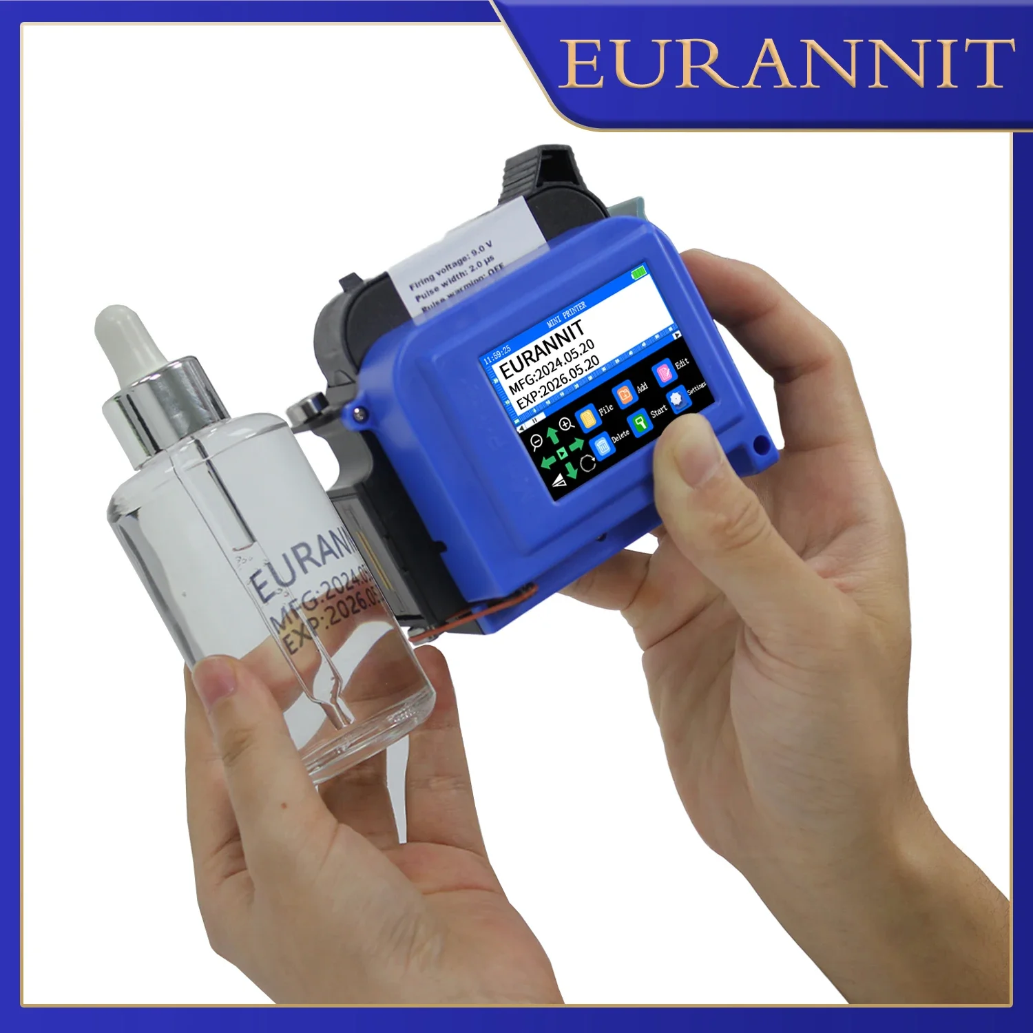 EURANNIT E11 25.4 มม./1 นิ้วแบ - Industrial Laser Printing Machine บทวิจารณ์และราคา