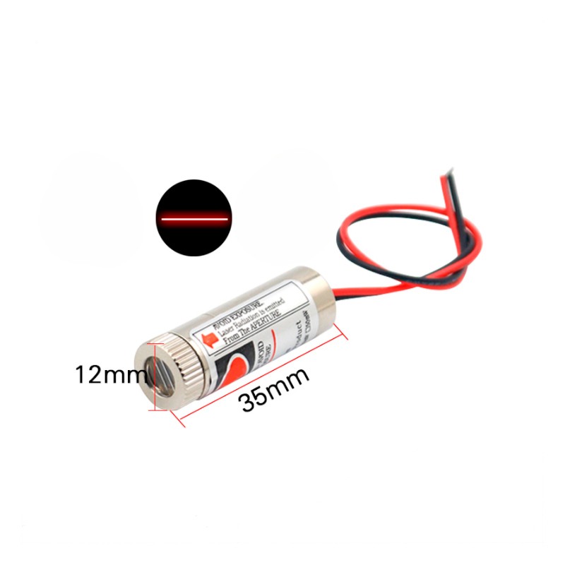 650nm 5mW สีแดงจุด/เส้น/ข้ามเล - Industrial Laser Line Module บทวิจารณ์และราคา