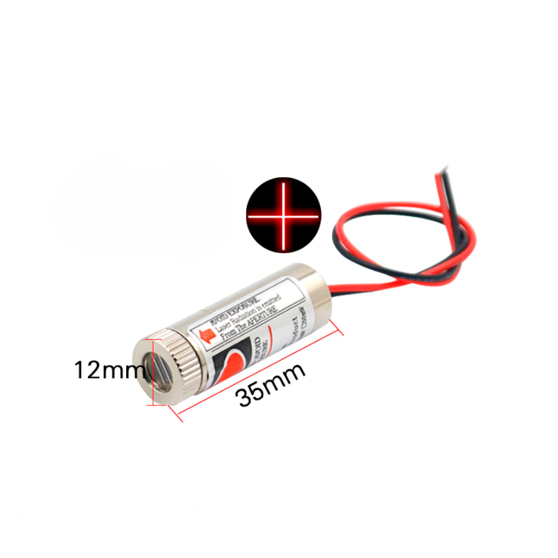 650nm 5mW สีแดงจุด/เส้น/ข้ามเล - Industrial Laser Line Module บทวิจารณ์และราคา