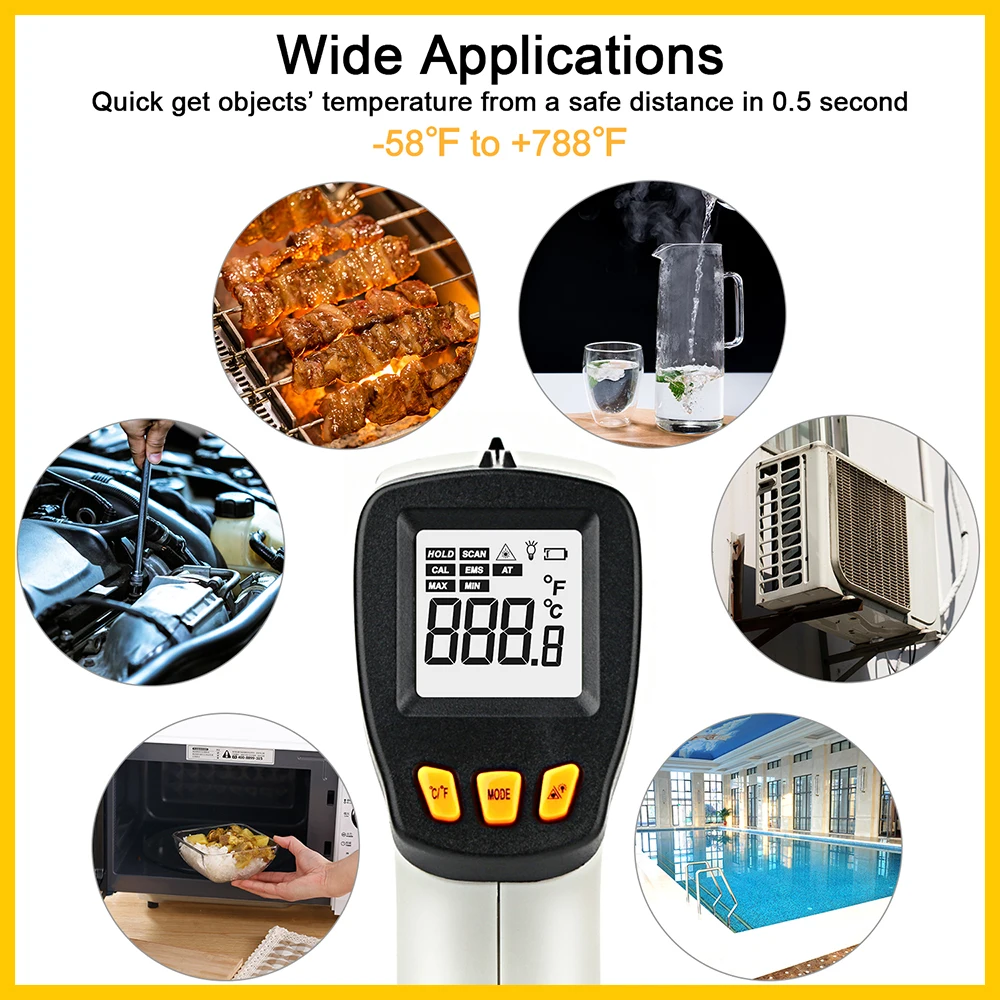 XRCLIF เครื่องวัดอุณหภูมิอินฟร - Industrial Laser Temperature บทวิจารณ์และราคา