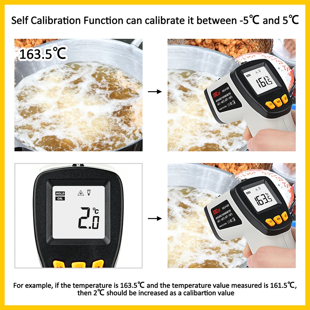 XRCLIF เครื่องวัดอุณหภูมิอินฟร - Industrial Laser Temperature บทวิจารณ์และราคา