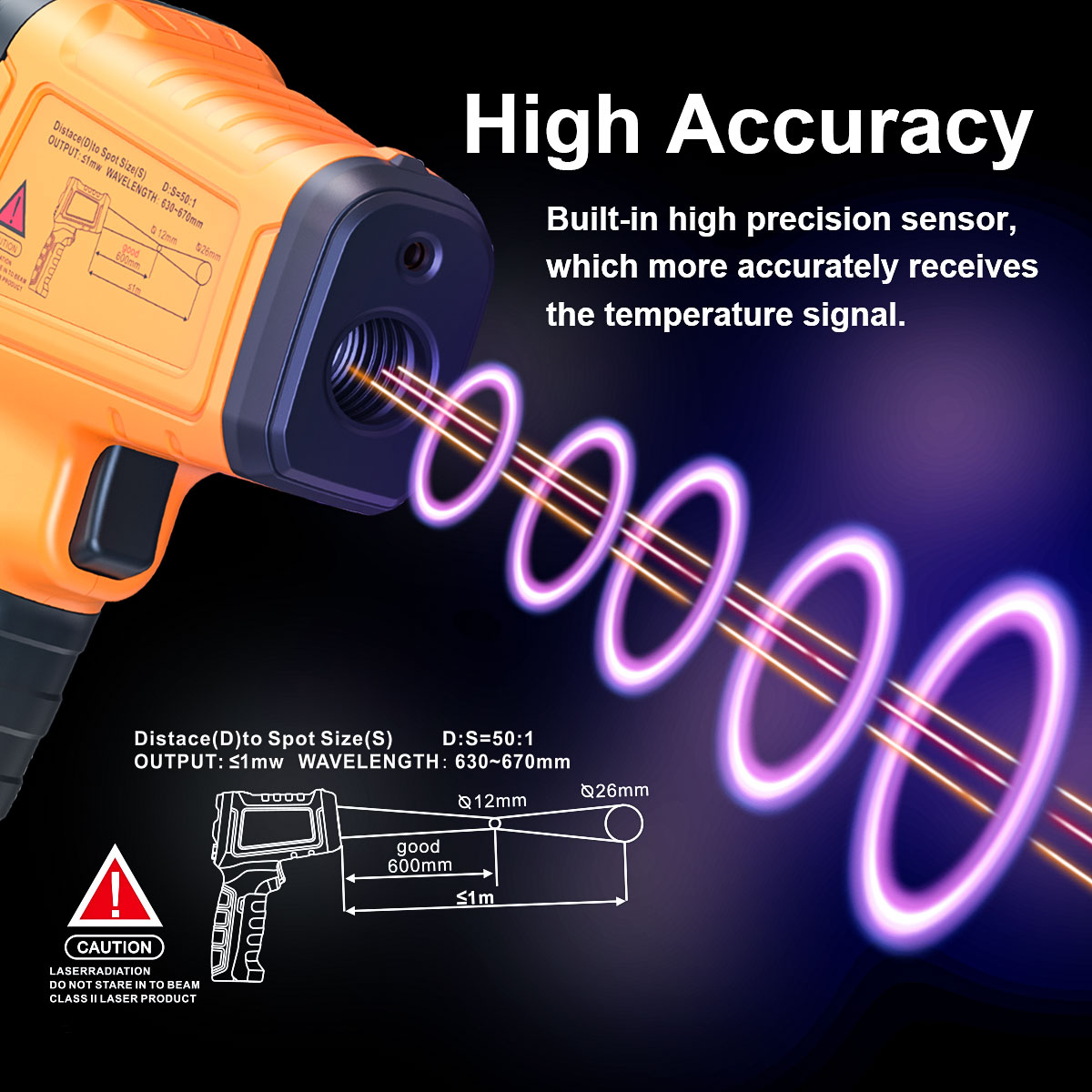 DT1000 DT1600 เครื่องวัดอุณหภู - Industrial Laser Temperature บทวิจารณ์และราคา