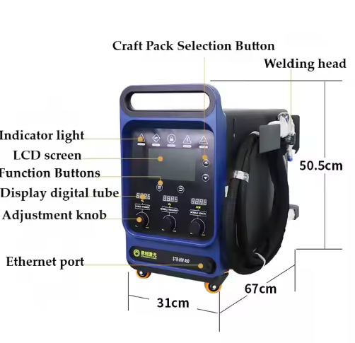เครื่องเชื่อมเลเซอร์แบบมือถืออ - Industrial Laser Welder บทวิจารณ์และราคา