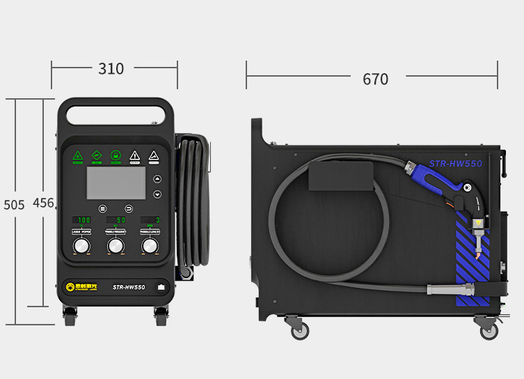 เครื่องเชื่อมเลเซอร์แบบมือถืออ - Industrial Laser Welder บทวิจารณ์และราคา