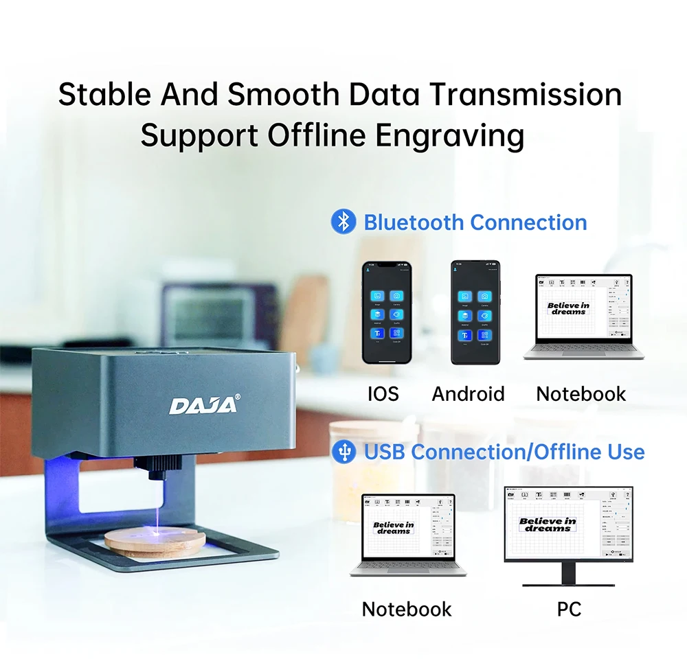 Daja เครื่องแกะสลักเลเซอร์ CNC - Industrial Laser Printing Machine บทวิจารณ์และราคา