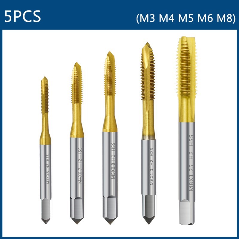 X CAN ชุดต๊าปเมตริก5ชิ้น M4 M3 - Cnc Router Bit บทวิจารณ์และราคา