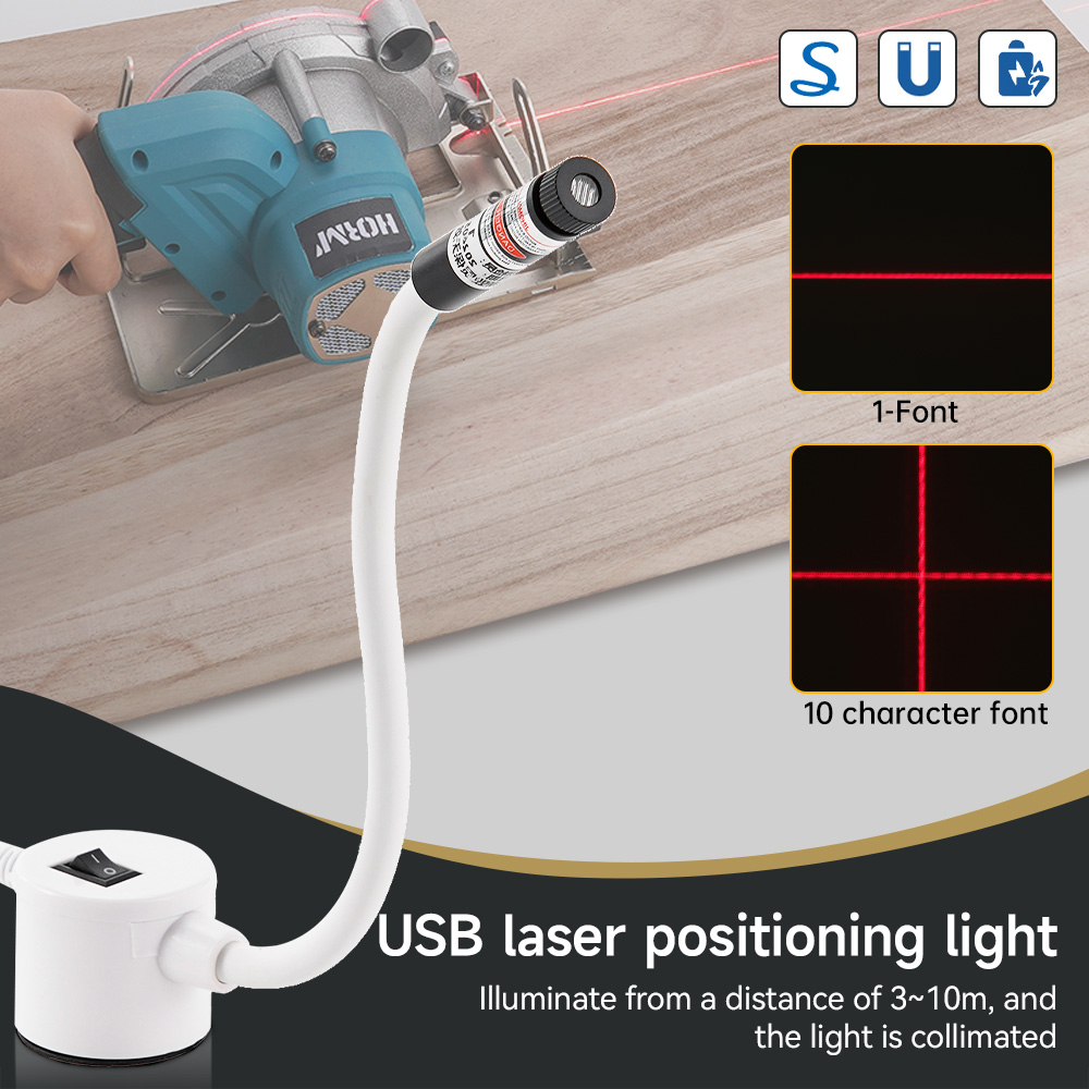 USB ขับเคลื่อนแสงเลเซอร์สีแดงเ - Industrial Laser Light บทวิจารณ์และราคา