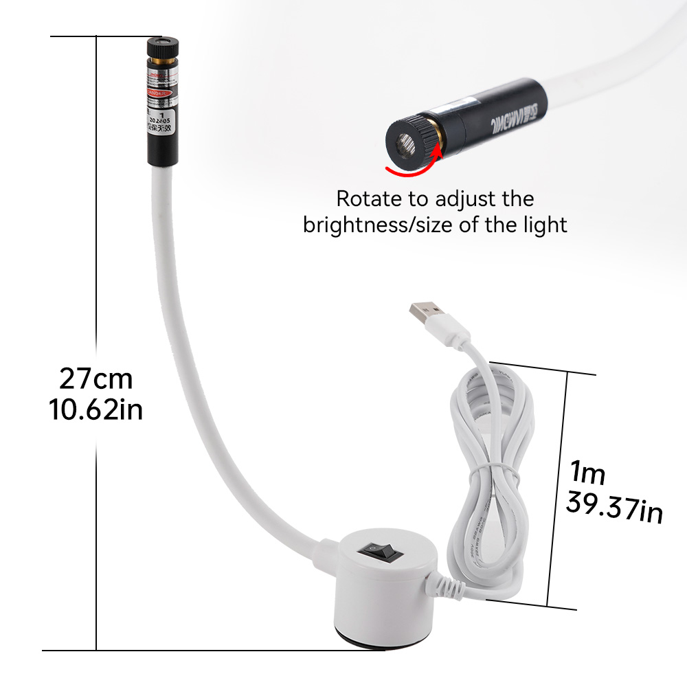 USB ขับเคลื่อนแสงเลเซอร์สีแดงเ - Industrial Laser Light บทวิจารณ์และราคา