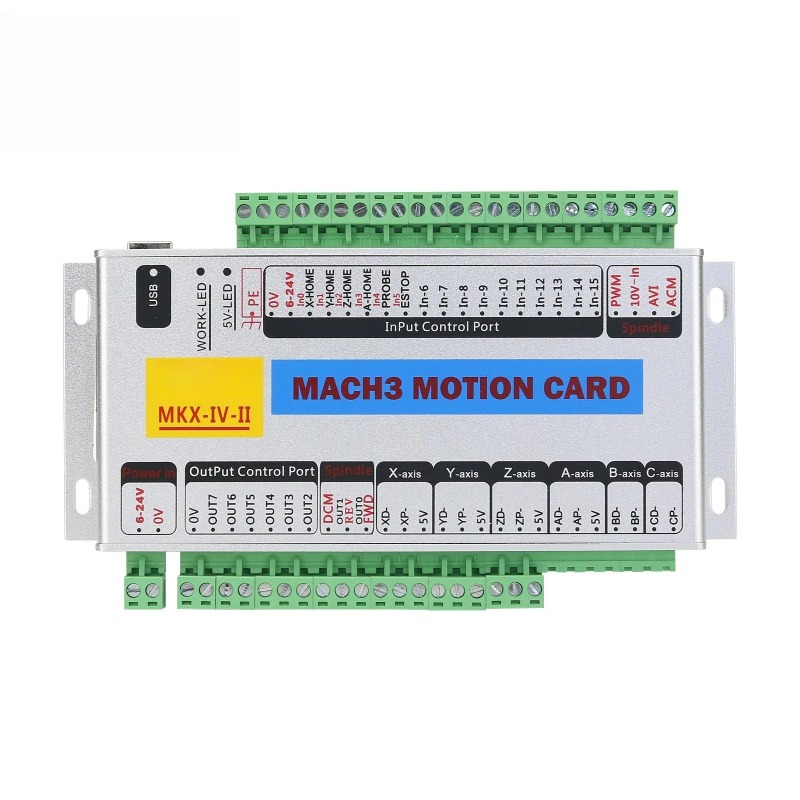 MK4-IV การ์ดโมชั่น USB 4 แกน 2 - Breakout Board Mach3 บทวิจารณ์และราคา