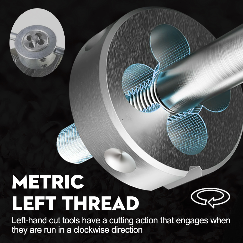 HAMPTON ด้ายซ้าย Die M3 M6 M8  - Cnc Router Bit บทวิจารณ์และราคา