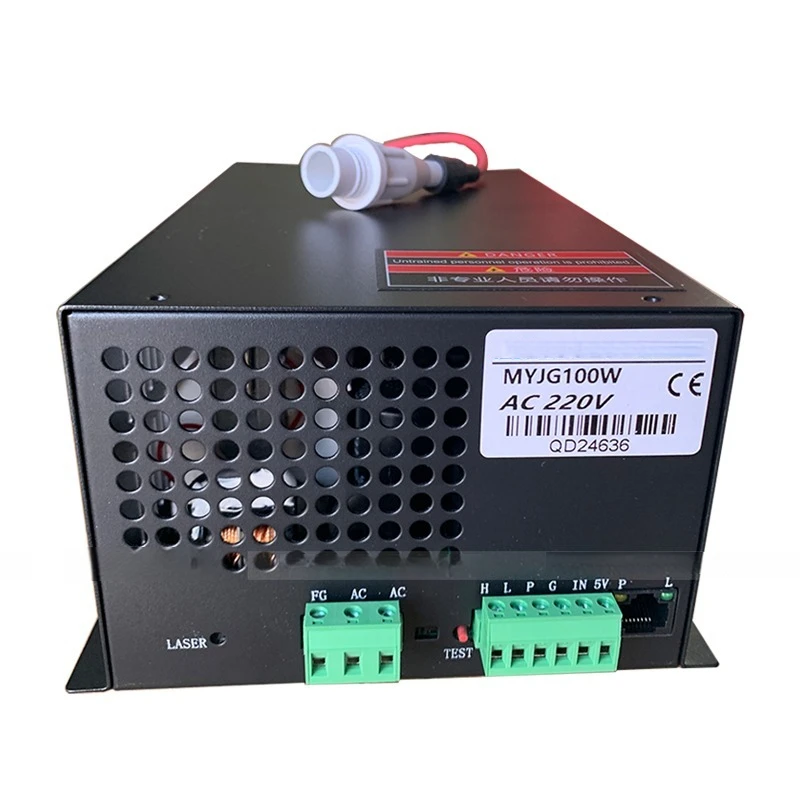 CO2 60W 80W 100W เครื่องตัด อุ - Laser Power Supply 60W บทวิจารณ์และราคา